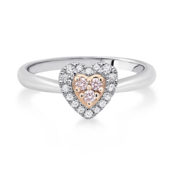 Australian Pink Diamond Ring